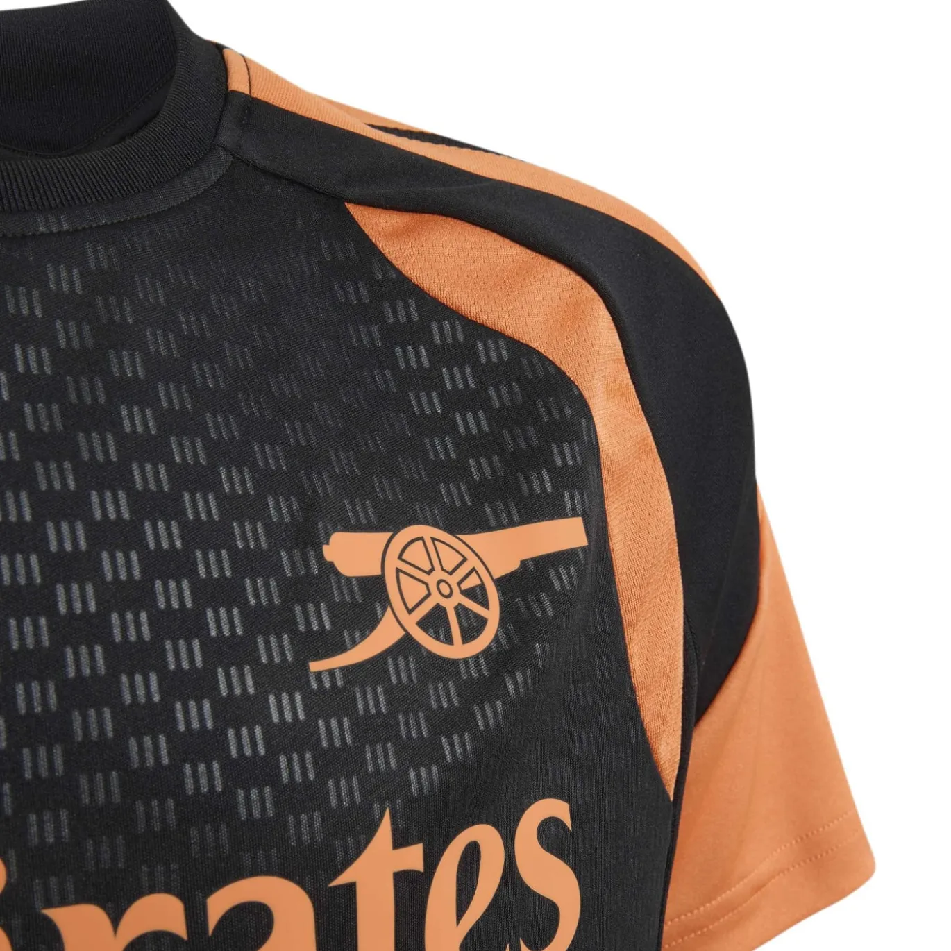 adidas Arsenal Trainingsshirt 2026-2027 Kids Zwart Oranje