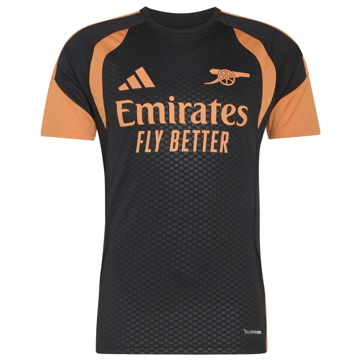 adidas Arsenal Trainingsshirt 2026-2027 Zwart Oranje