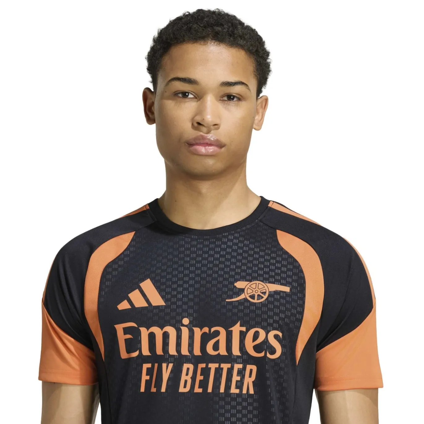 adidas Arsenal Trainingsshirt 2026-2027 Zwart Oranje
