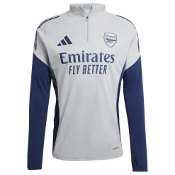 adidas Arsenal Trainingstrui 1/4-Zip 2025-2026 Grijs Donkerblauw Blauw