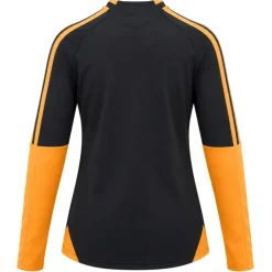 adidas Arsenal Trainingstrui 1/4-Zip 2026-2027 Dames Zwart Oranje