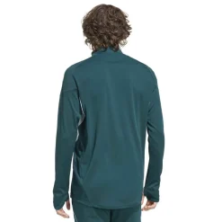adidas Arsenal Trainingstrui 1/4-Zip 2025-2026 Donkergroen Grijs
