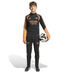 adidas Arsenal Trainingstrui 1/4-Zip 2026-2027 Kids Zwart Oranje