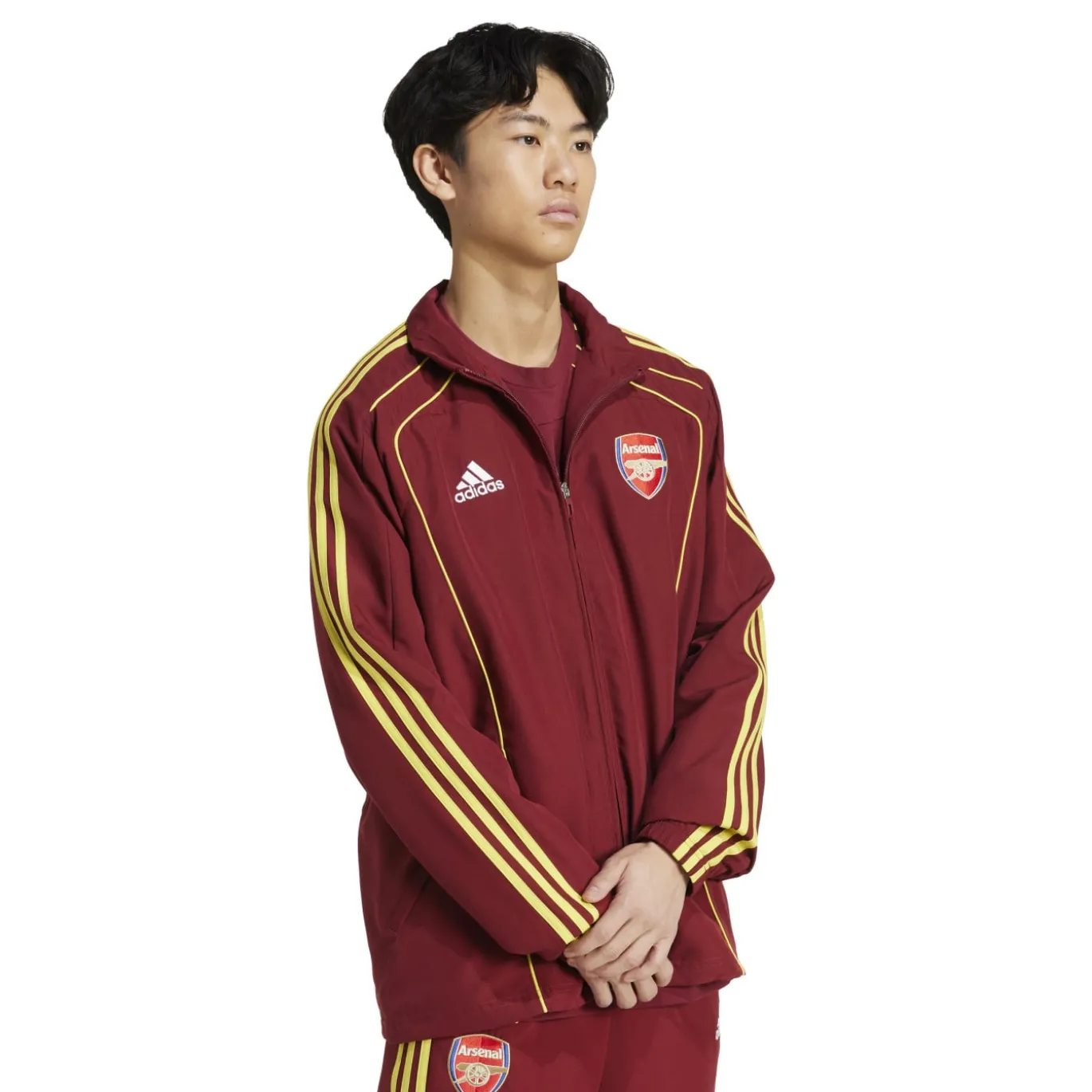adidas Arsenal Urban Purist Trainingspak Full-Zip Rood Geel Wit