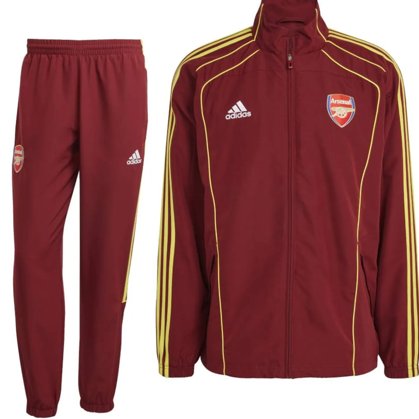 adidas Arsenal Urban Purist Trainingsbroek Rood Geel Wit