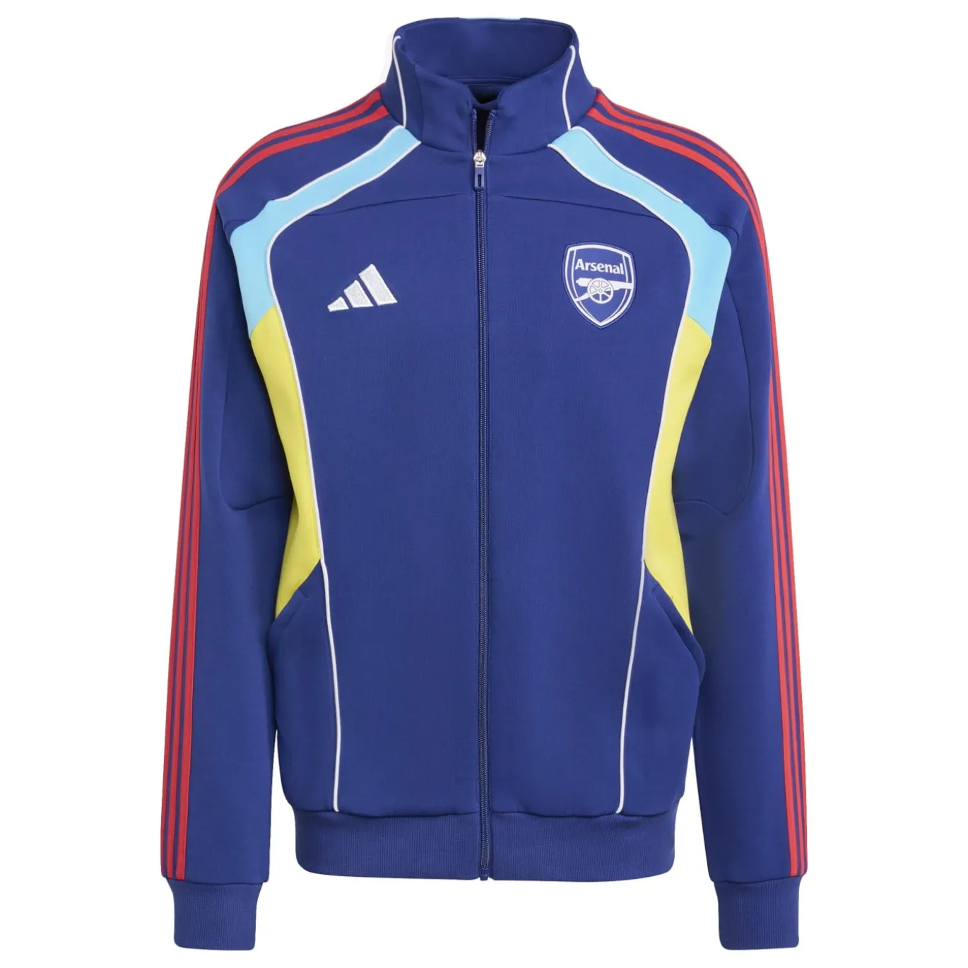 adidas Arsenal Urban Purist Trainingsjack 2025-2026 Donkerblauw Rood Geel Wit
