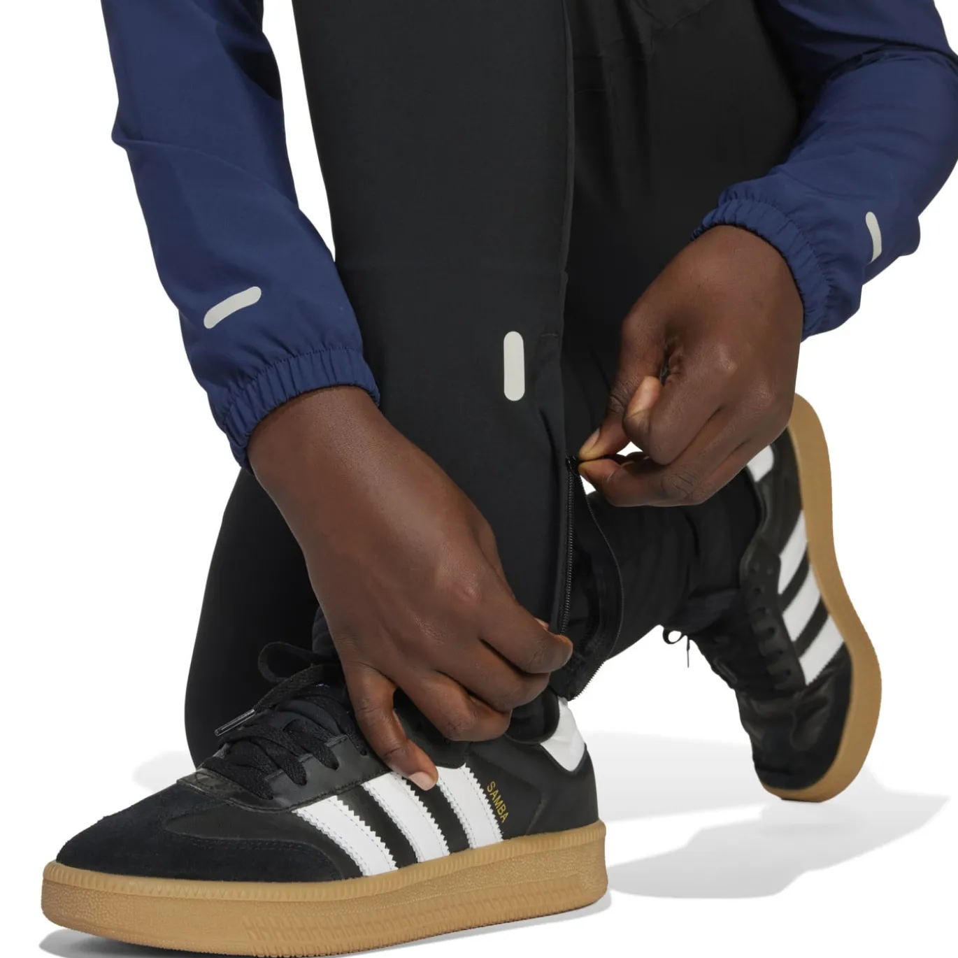 adidas Arsenal Vis Tech Trainingsbroek 2025-2026 Kids Zwart Wit