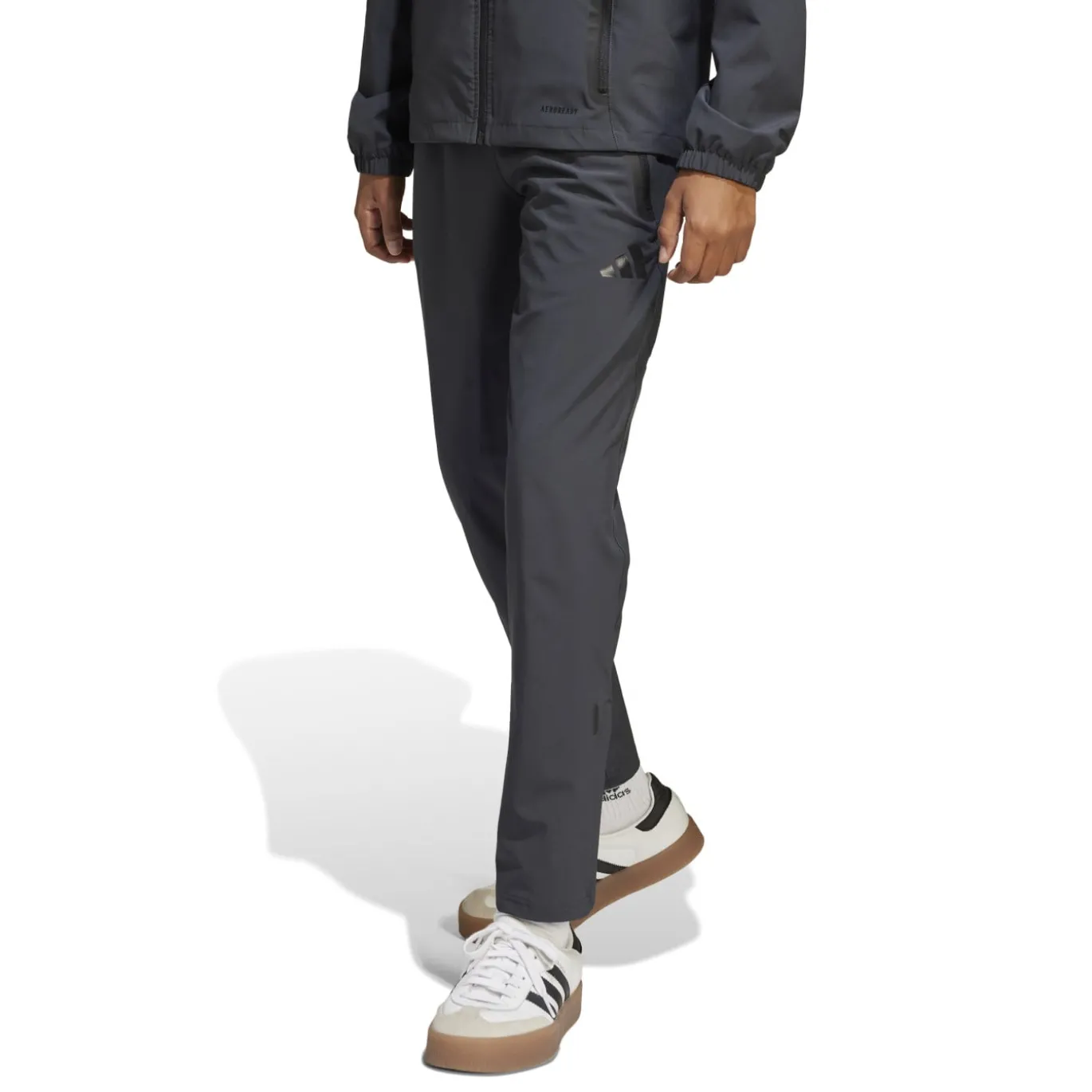 adidas Arsenal Vis Tech Trainingsbroek 2024-2025 Kids Donkergrijs