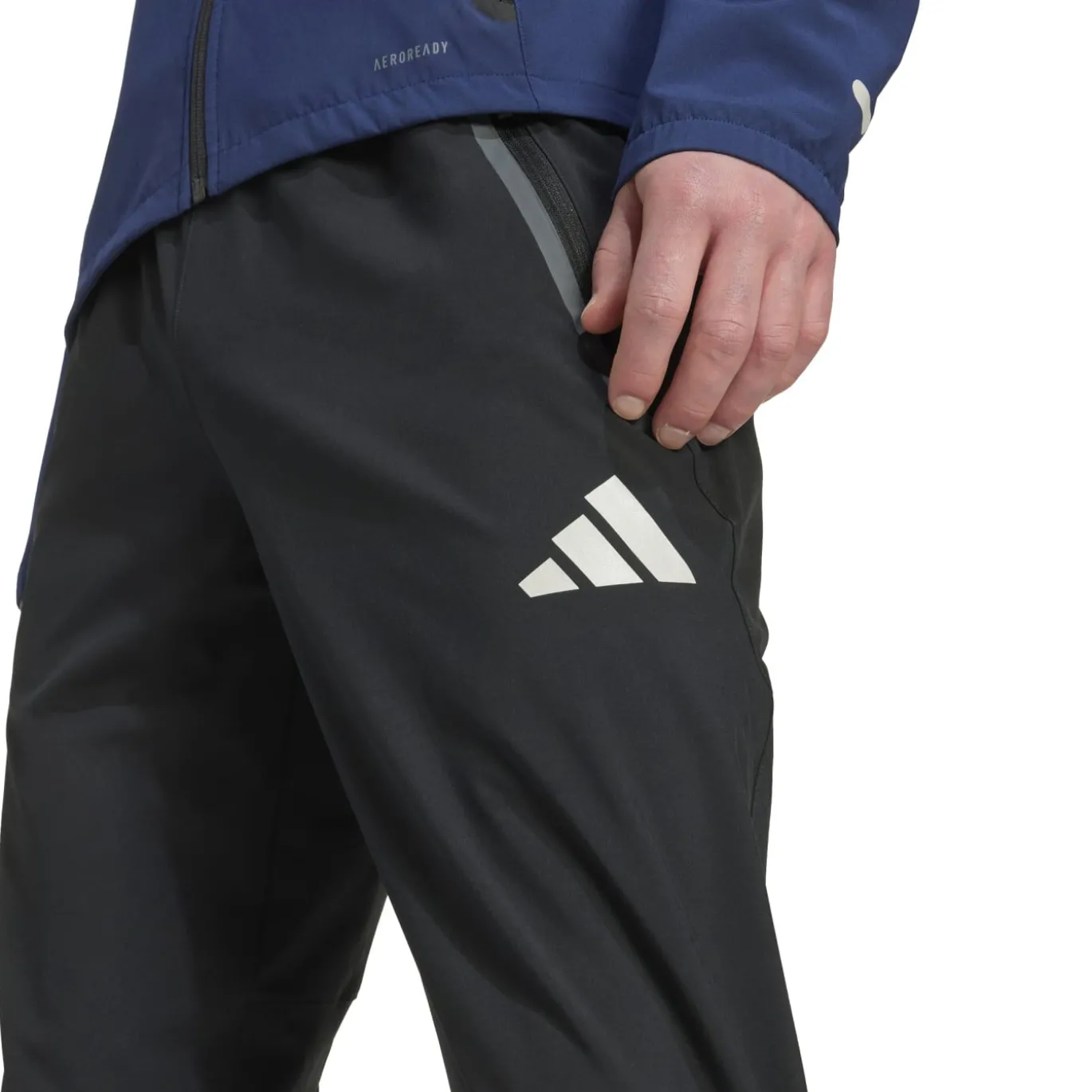 adidas Arsenal Vis Tech Trainingspak Full-Zip 2025-2026 Donkerblauw Zwart Wit