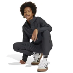 adidas Arsenal Vis Tech Trainingspak Full-Zip 2024-2025 Kids Donkergrijs