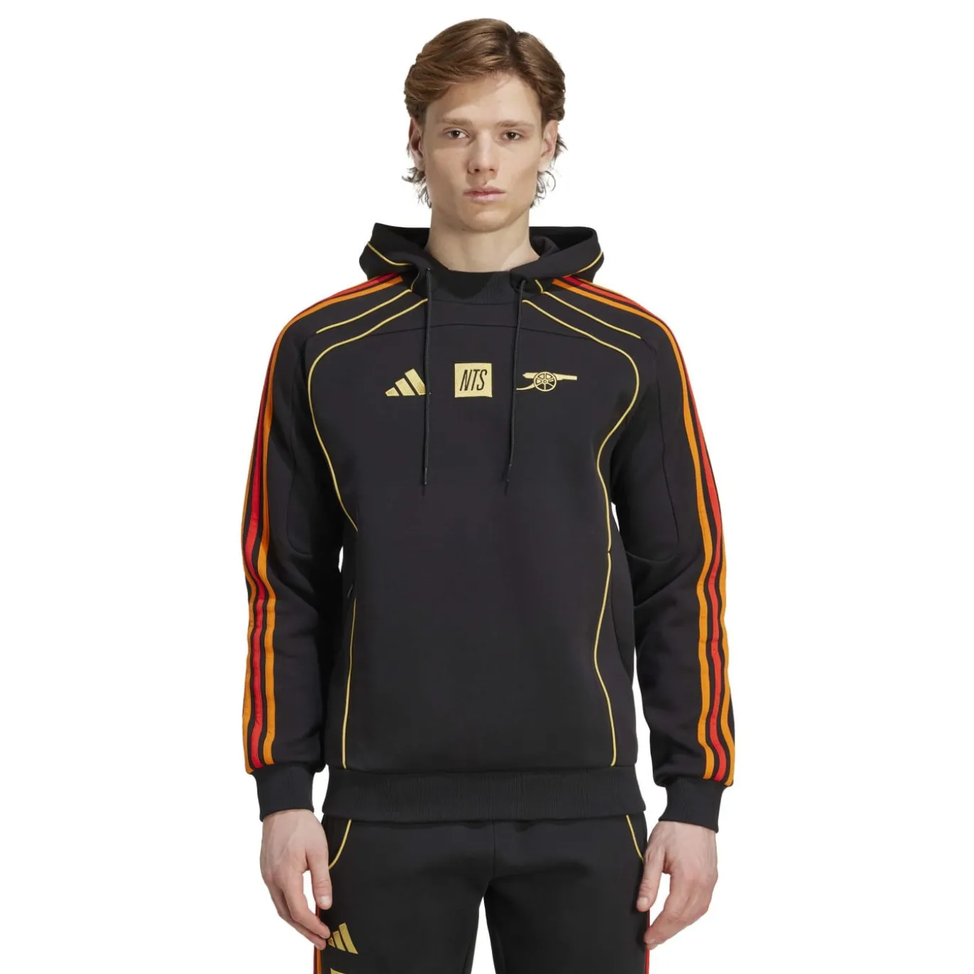adidas Arsenal x NTS Urban Purist Trainingspak Hooded Zwart Goud Oranje