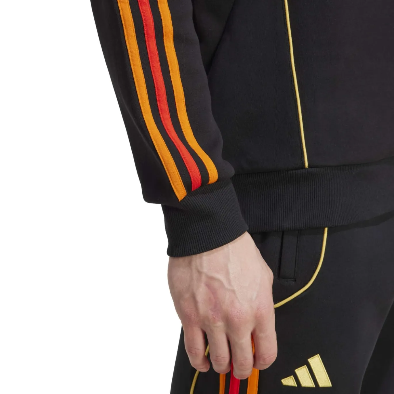 adidas Arsenal x NTS Urban Purist Trainingspak Hooded Zwart Goud Oranje