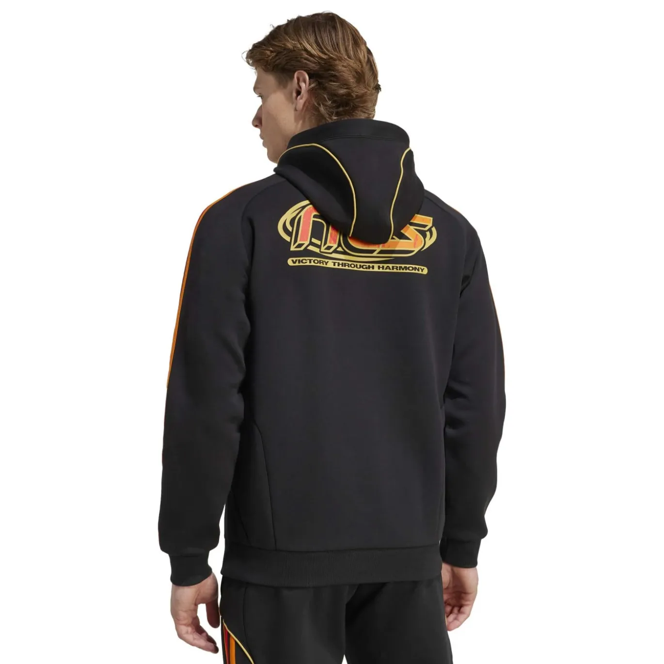 adidas Arsenal x NTS Urban Purist Trainingspak Hooded Zwart Goud Oranje