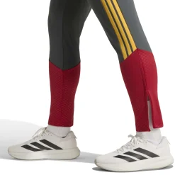 adidas AS Roma Trainingsbroek 2026-2027 Donkergrijs Rood Oranje
