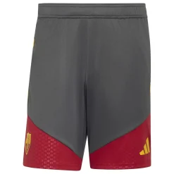 adidas AS Roma Trainingsbroekje 2026-2027 Donkergrijs Rood Oranje