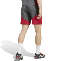 adidas AS Roma Trainingsset 2026-2027 Donkergrijs Rood Oranje