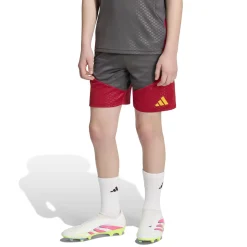 adidas AS Roma Trainingsset 2026-2027 Kids Donkergrijs Rood Oranje