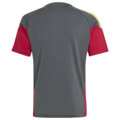adidas AS Roma Trainingsset 2026-2027 Kids Donkergrijs Rood Oranje