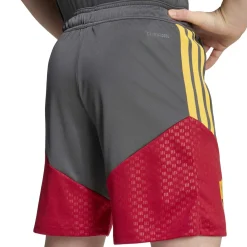 adidas AS Roma Trainingsset 2026-2027 Kids Donkergrijs Rood Oranje