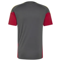 adidas AS Roma Trainingsshirt 2026-2027 Donkergrijs Rood Oranje