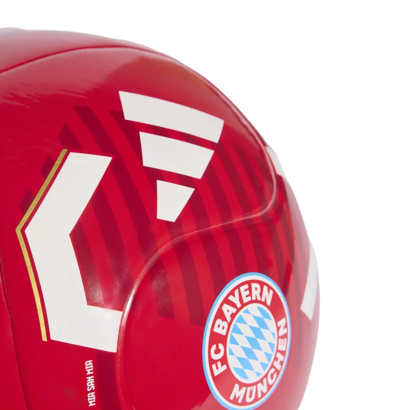 adidas Bayern München Club Voetbal Maat 5 2026-2027 Rood Wit Goud