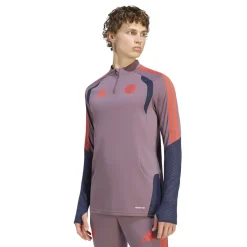 adidas Bayern München Europees Trainingstrui 1/4-Zip 2026-2027 Lichtpaars Zwart Rood