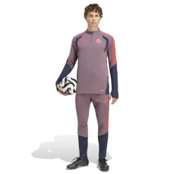 adidas Bayern München Europees Trainingspak 1/4-Zip 2026-2027 Lichtpaars Zwart Rood