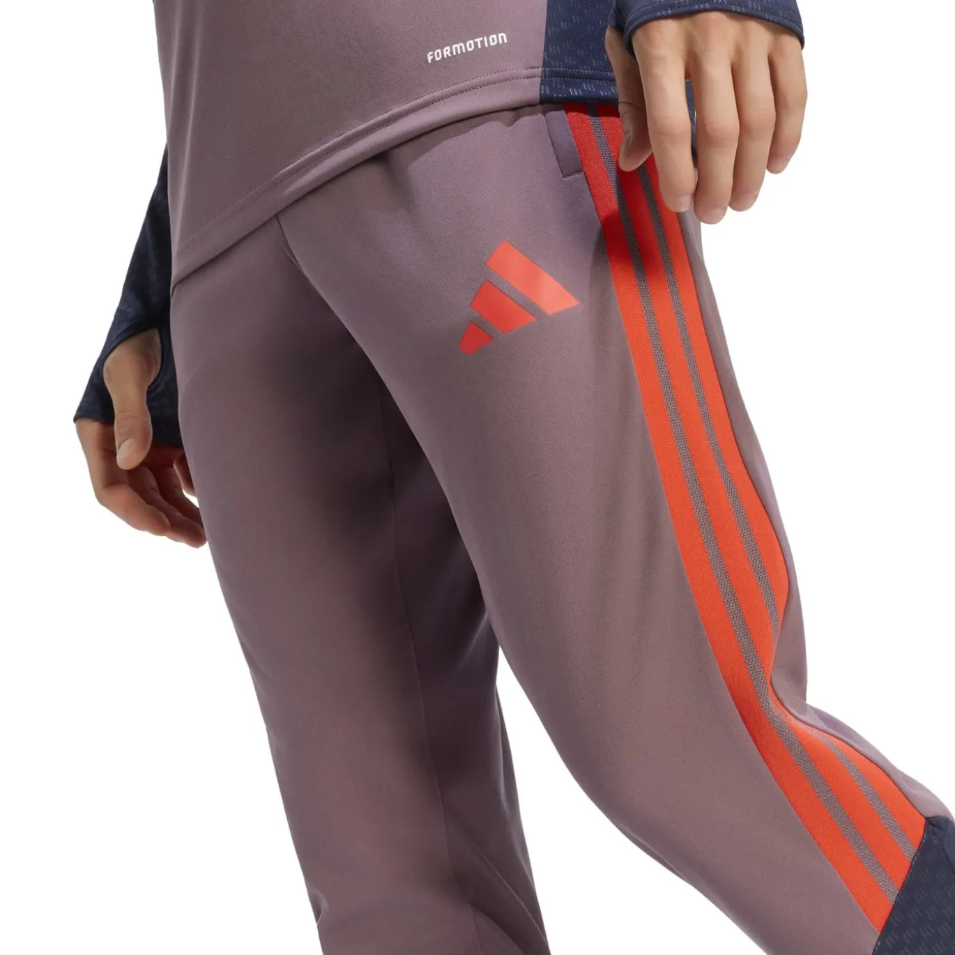 adidas Bayern München Europees Trainingspak 1/4-Zip 2026-2027 Lichtpaars Zwart Rood