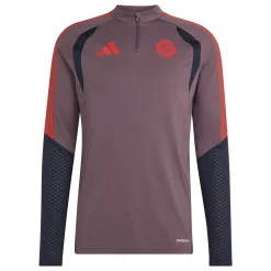adidas Bayern München Europees Trainingspak 1/4-Zip 2026-2027 Lichtpaars Zwart Rood
