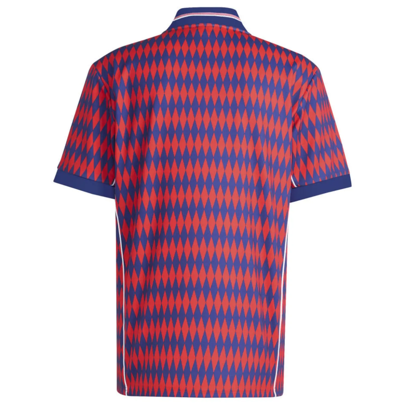 adidas Bayern München Lifestyler T-Shirt Rood Blauw Wit
