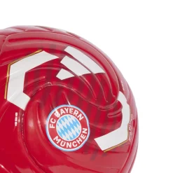adidas Bayern München Mini Voetbal Maat 1 2026-2027 Rood Wit Goud