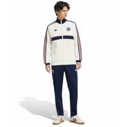 adidas Bayern München Originals Trainingspak Full-Zip Wit Donkerblauw Rood