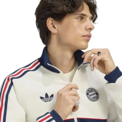 adidas Bayern München Originals Trainingspak Full-Zip Wit Donkerblauw Rood