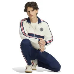 adidas Bayern München Originals Trainingspak Full-Zip Wit Donkerblauw Rood