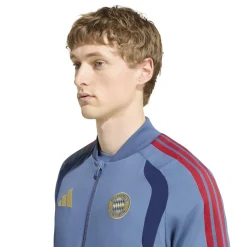 adidas Bayern München Presentatie Trainingsjack 2026-2027 Donkerblauw Rood Goud