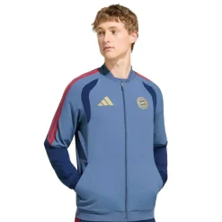 adidas Bayern München Presentatie Trainingsjack 2026-2027 Donkerblauw Rood Goud