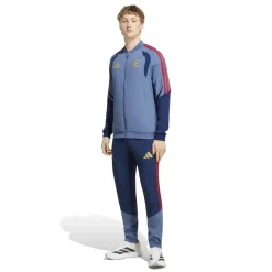 adidas Bayern München Presentatie Trainingspak 2026-2027 Donkerblauw Rood Goud