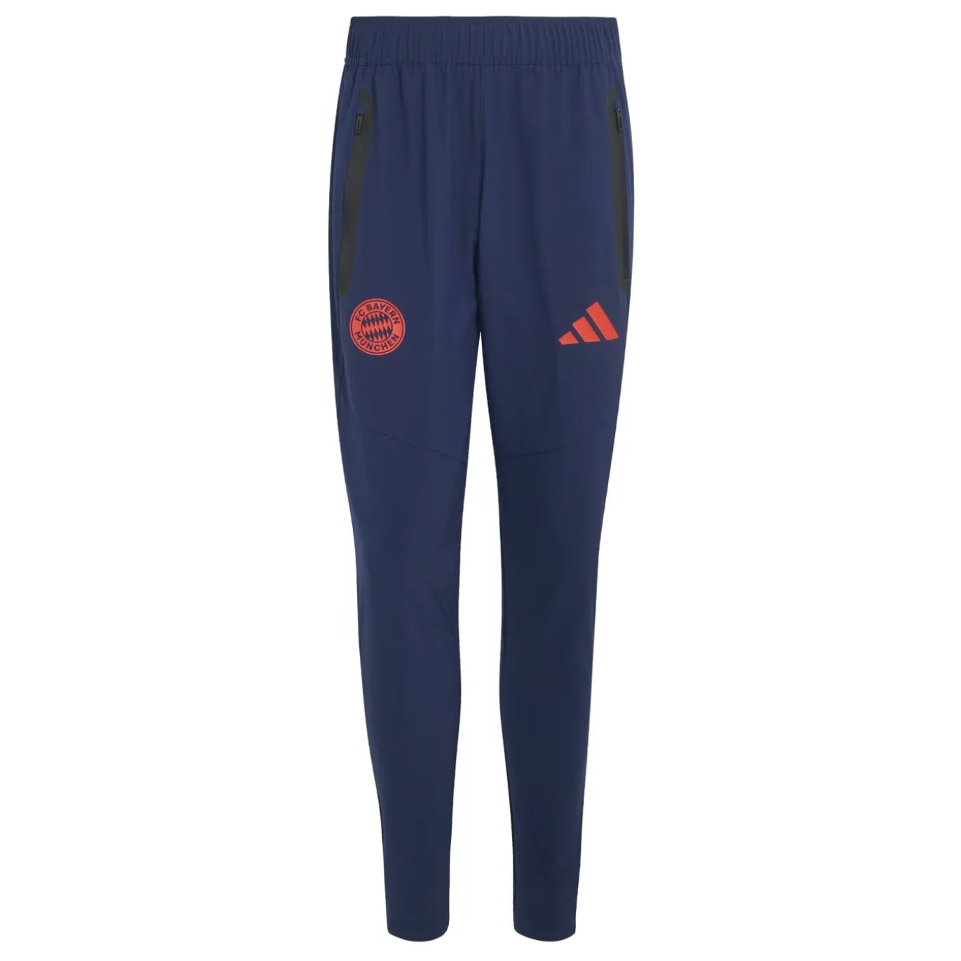adidas Bayern München Tiro Travel Trainingspak 2026-2027 Donkerblauw Rood