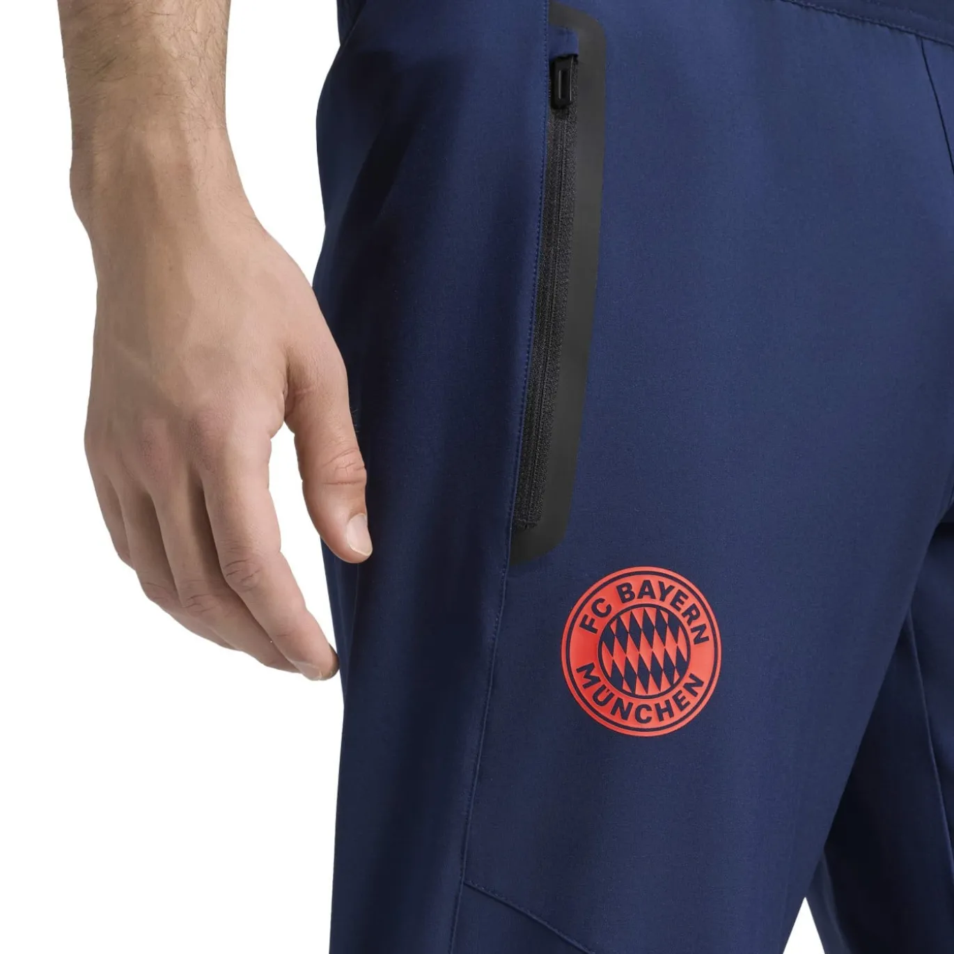 adidas Bayern München Tiro Travel Trainingspak 2026-2027 Donkerblauw Rood