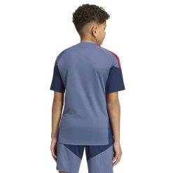 adidas Bayern München Trainingsshirt 2026-2027 Kids Donkerblauw Rood Goud