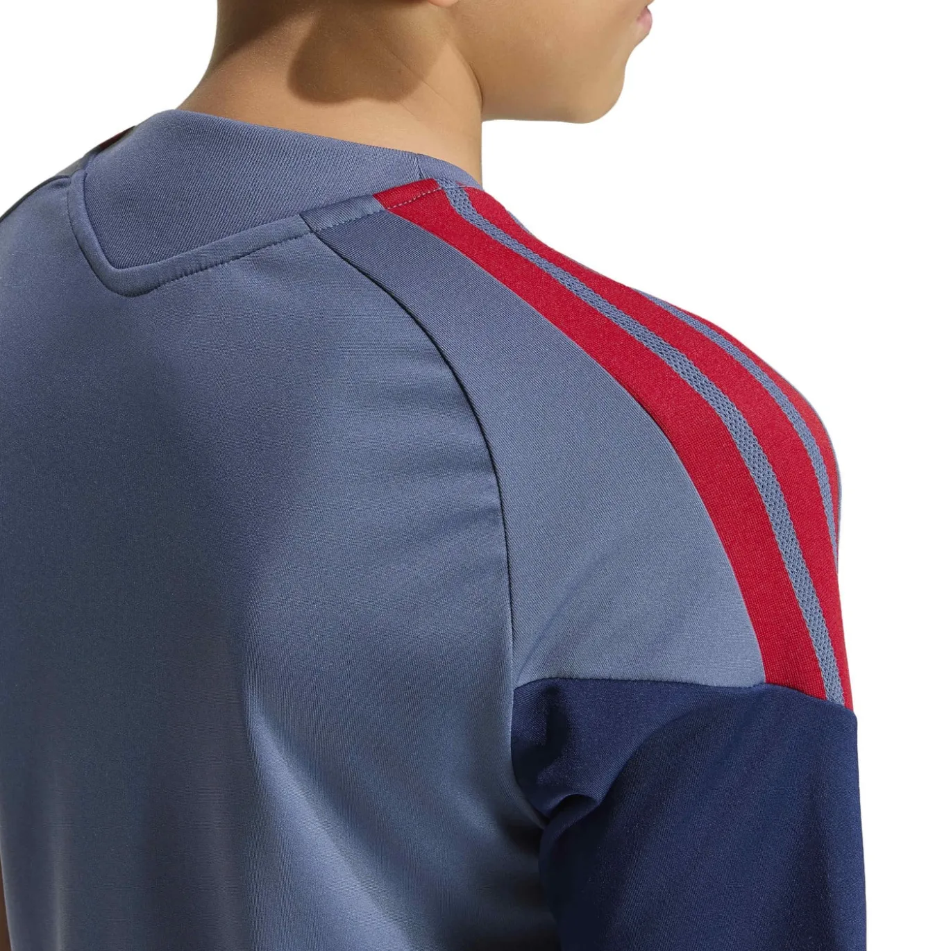adidas Bayern München Trainingsshirt 2026-2027 Kids Donkerblauw Rood Goud