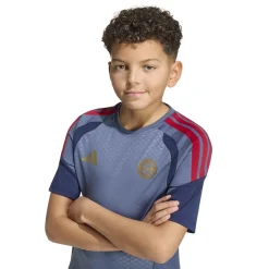 adidas Bayern München Trainingsshirt 2026-2027 Kids Donkerblauw Rood Goud