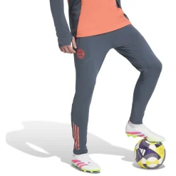 adidas Bayern München Trainingsbroek 2025-2026 Donkergrijs Oranje