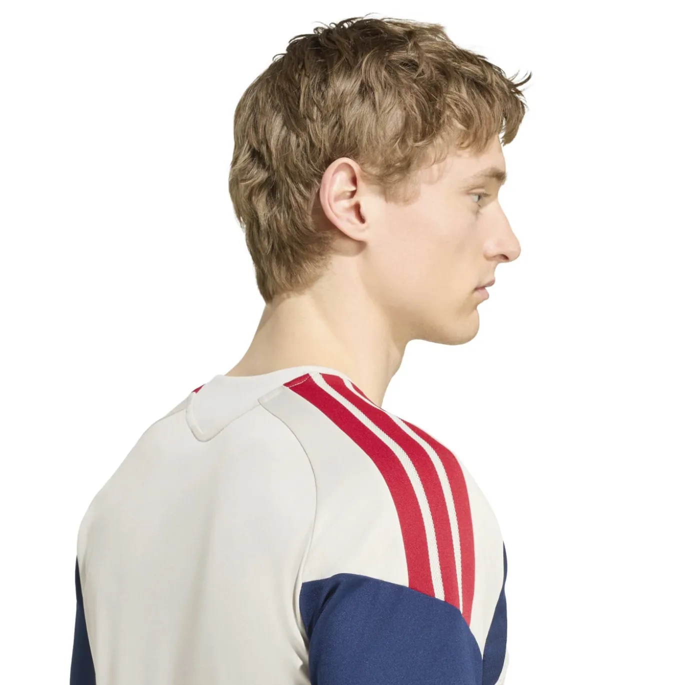 adidas Bayern München Trainingsshirt 2026-2027 Beige Donkerblauw Rood Goud