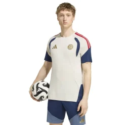 adidas Bayern München Trainingsshirt 2026-2027 Beige Donkerblauw Rood Goud