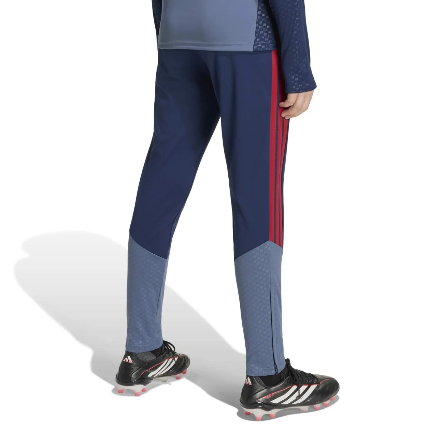 adidas Bayern München Trainingsbroek 2026-2027 Kids Donkerblauw Rood Goud