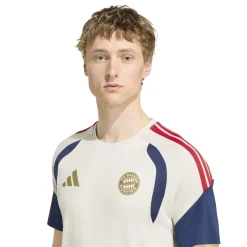 adidas Bayern München Trainingsset 2026-2027 Beige Donkerblauw Rood Goud