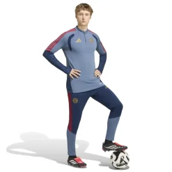 adidas Bayern München Trainingstrui 1/4-Zip 2026-2027 Donkerblauw Rood Goud
