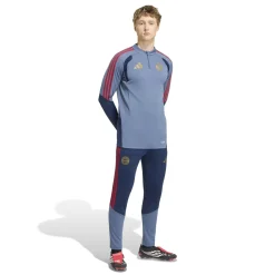 adidas Bayern München Trainingstrui 1/4-Zip 2026-2027 Donkerblauw Rood Goud