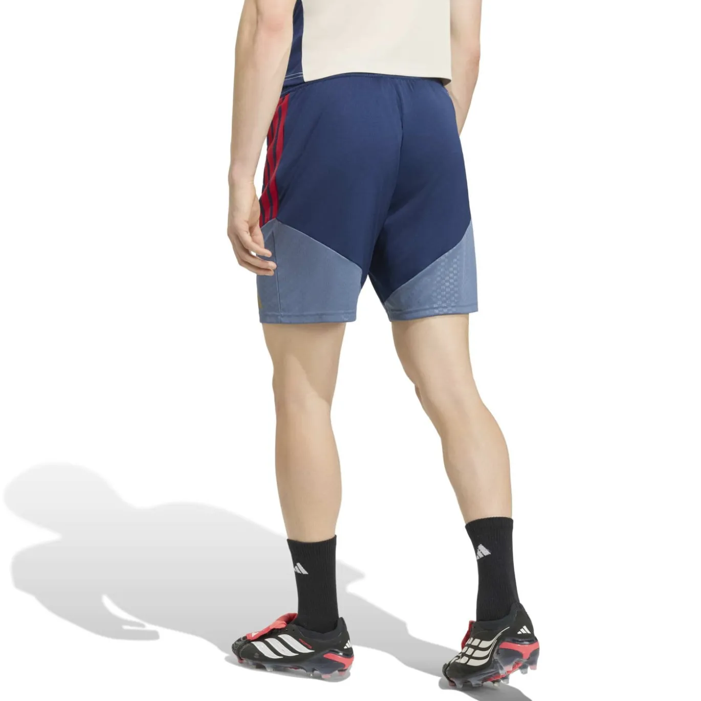 adidas Bayern München Trainingsbroekje 2026-2027 Donkerblauw Rood Goud